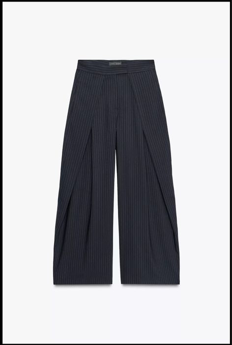 Штани Zara Зара в стилі Вікторії Бекхем