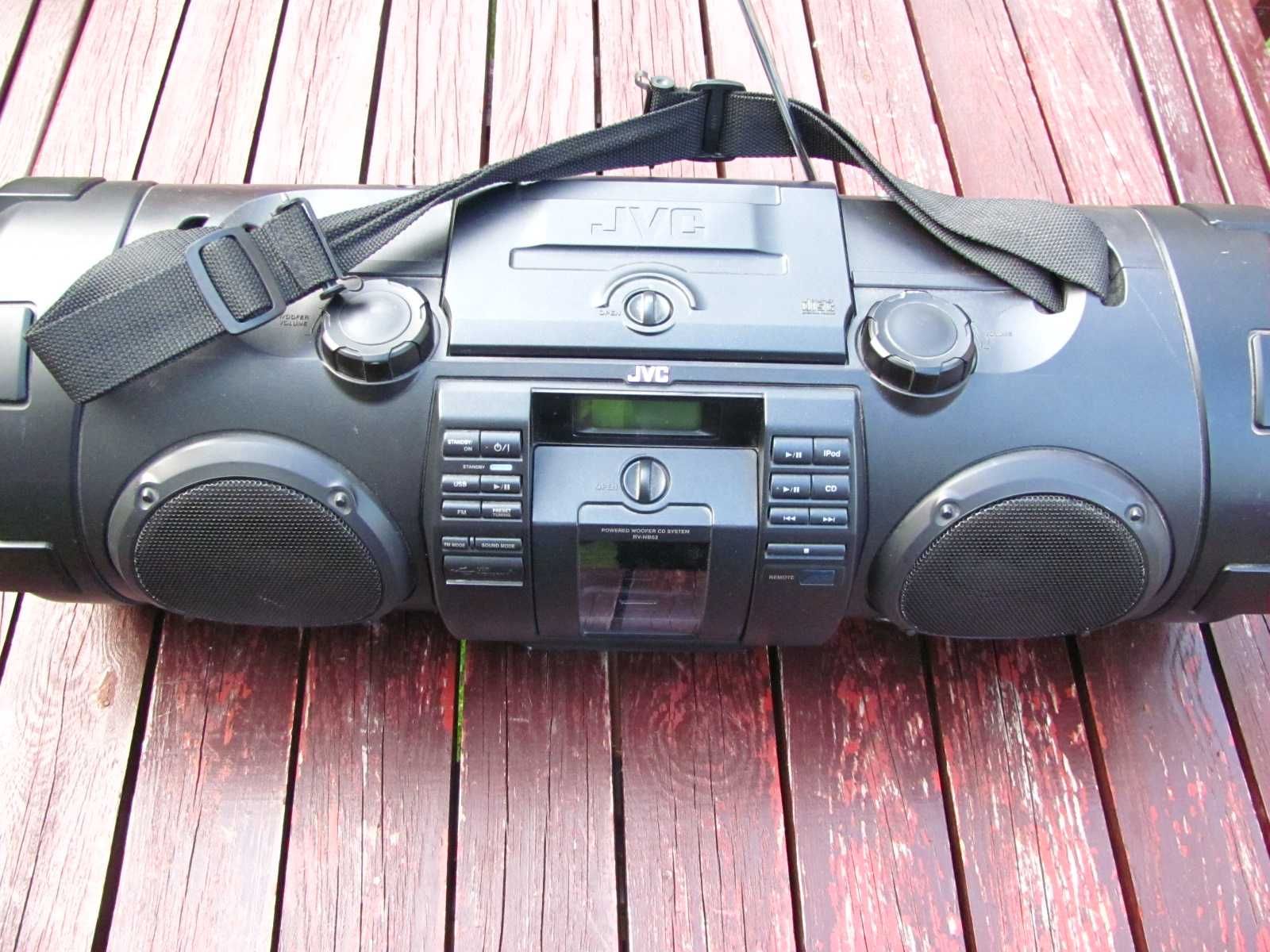Radio radioodtwarzacz Boombox JVC CD/MP3/USB
