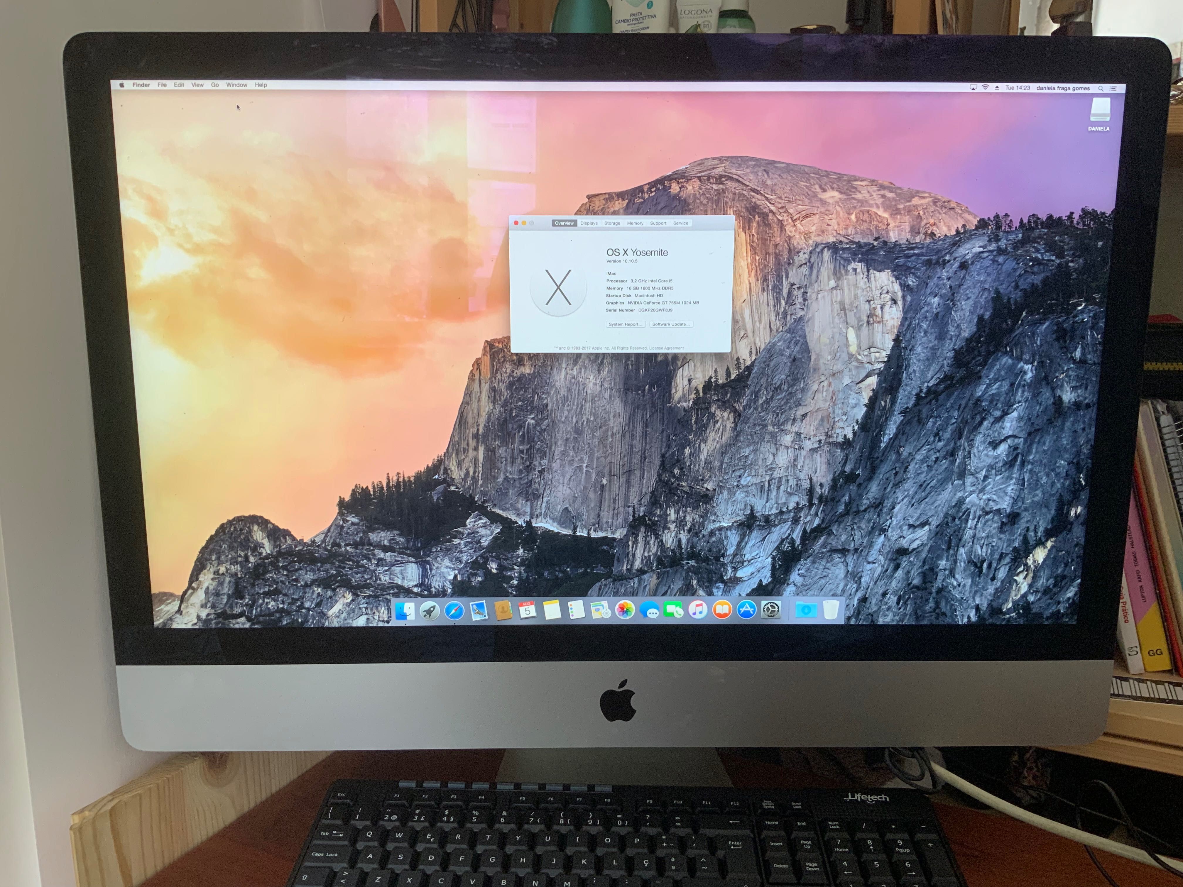 iMac 27'' 2013 1TB 16GB