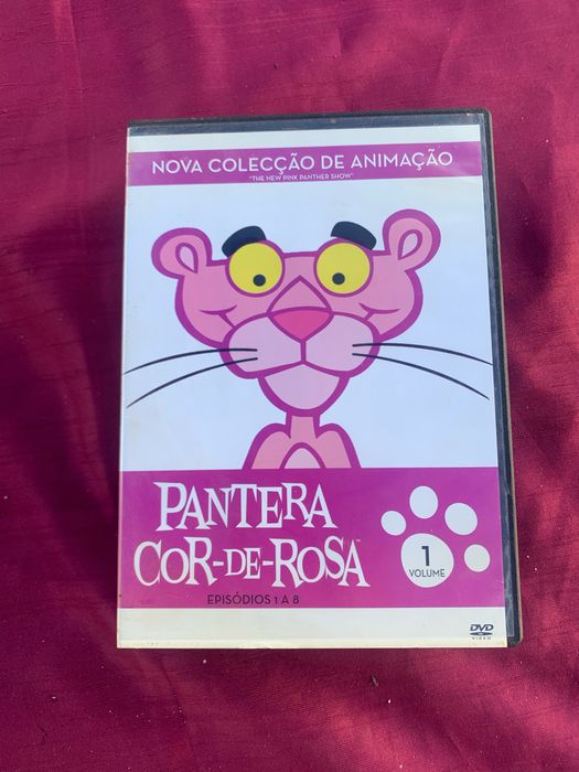 Colecao DVD Pantera cor de rosa