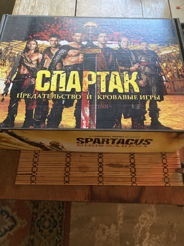 Спартак. Кровь и песок + допы. Настольная игра