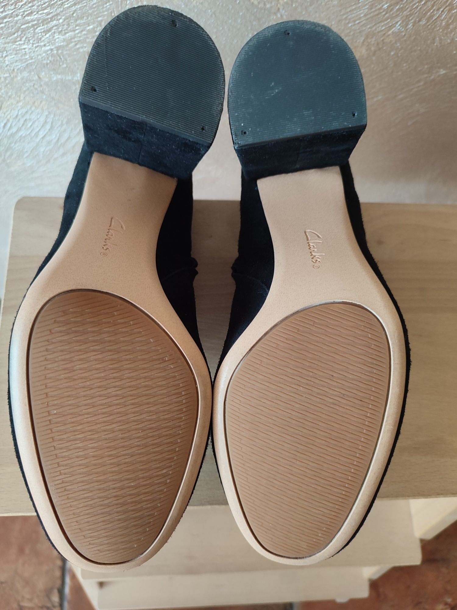 Туфли кожаные Clarks 40 размер