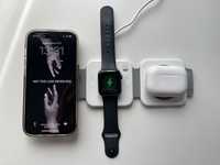 Бездротова Зарядка MagSafe для Iphone Apple Watch AirPods док станція