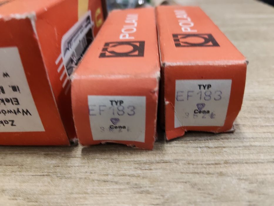 Lampy elektronowe 40 szt.  Polam, UNITRA, RFT, Tesla