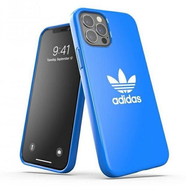 Etui Adidas OR Snap Case Trefoil do iPhone 12/12 Pro, Niebieskie