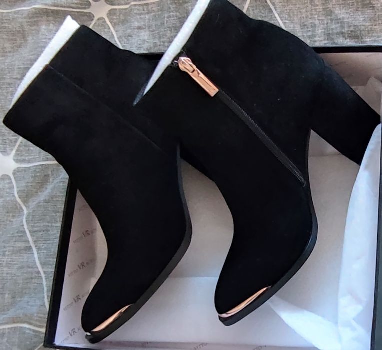 Vitto Rossi женские ботильоны натур.кожа(замша) р.