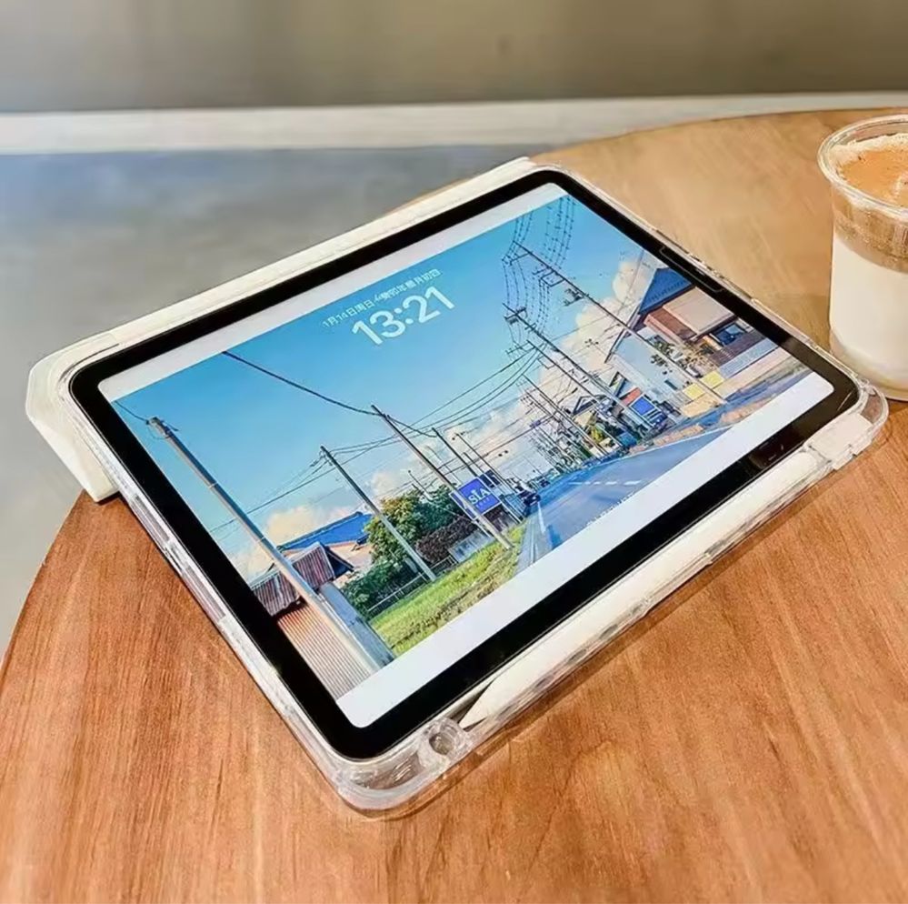 білий чохол на ipad air 13 2024 2025