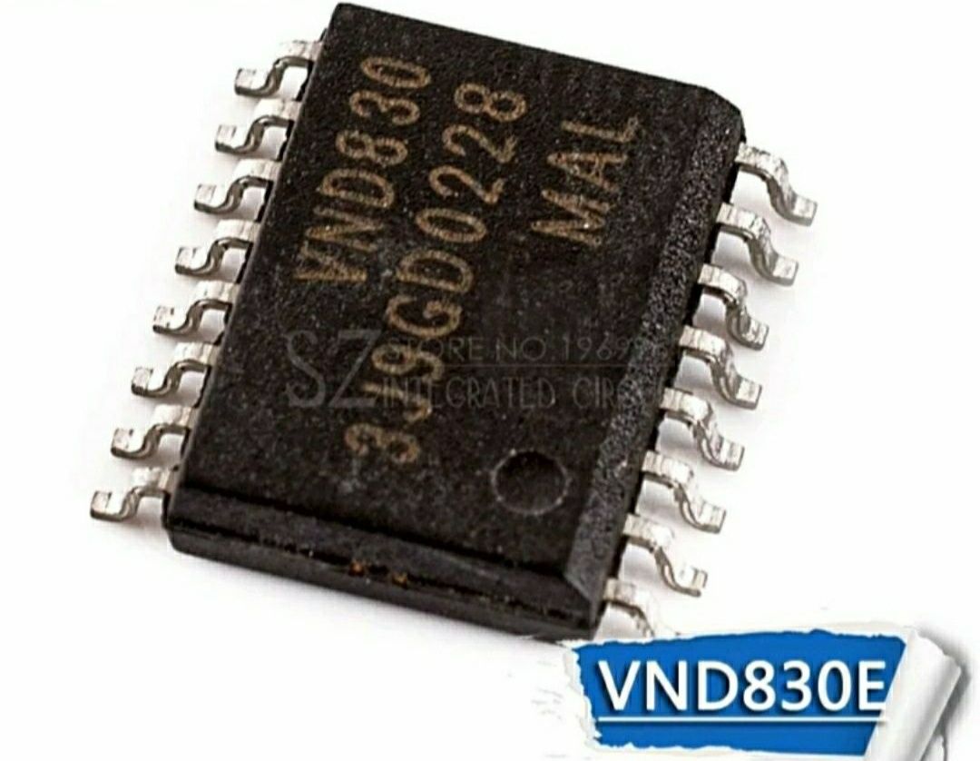 Мікросхеми VD7050A, D7030AJ, VNH5050A.
