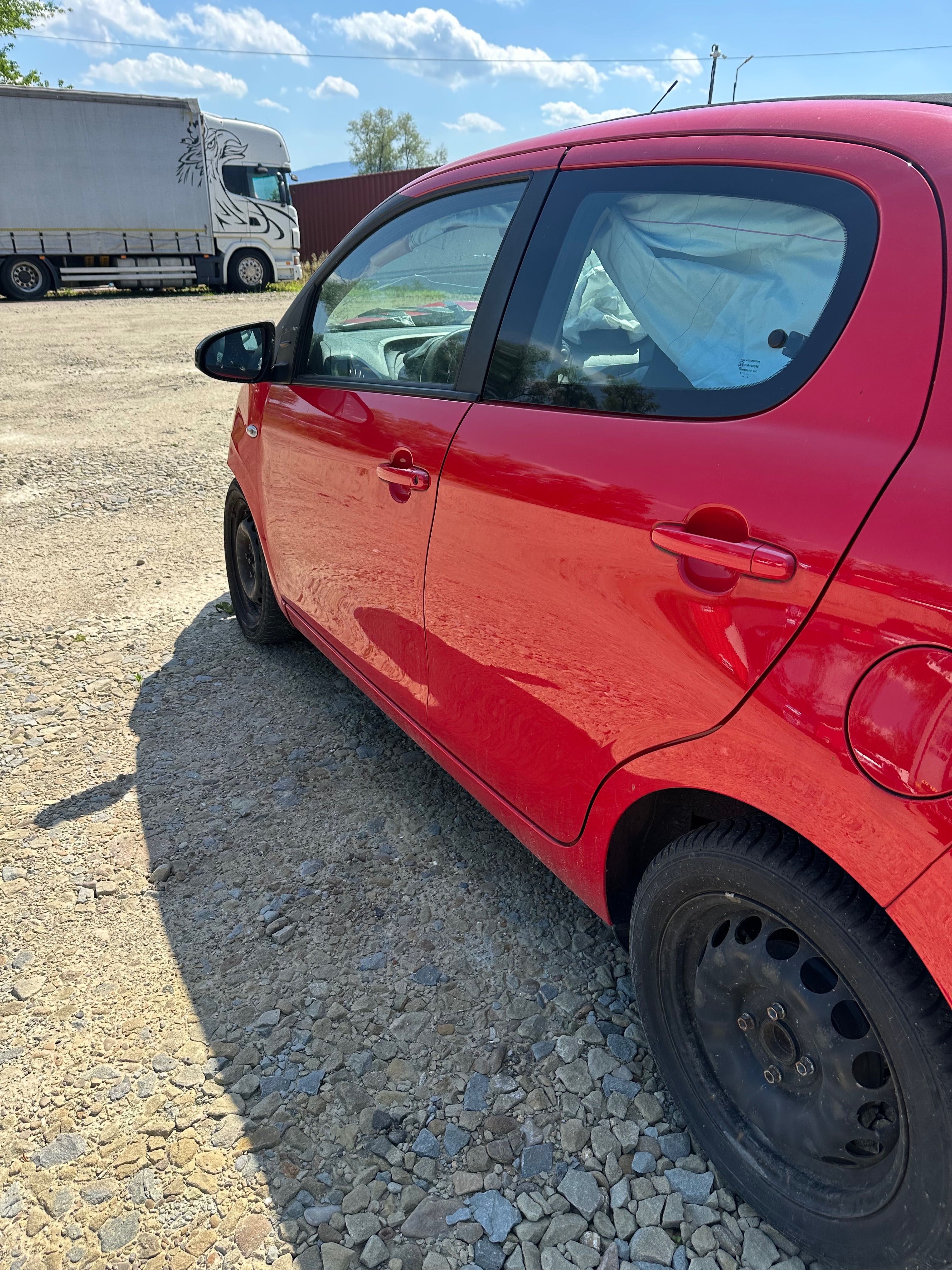 Citroen C1 uszkodzony