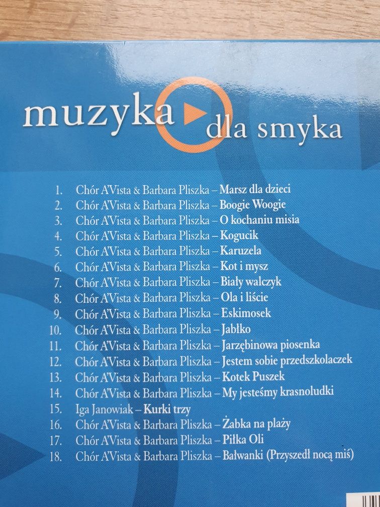 Płyta muzyka dla smyka
