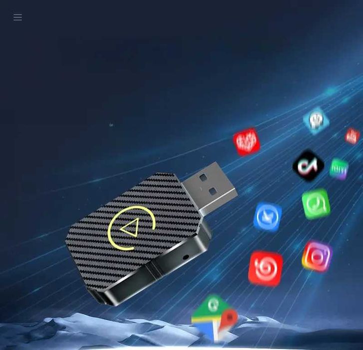 Бездротовий адаптер для автомобіля для CarPlay Q1N