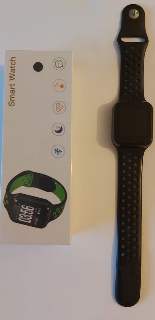 Smartwatch nowy w pudełku zegarek do Android z GPS, EKG, rower, biegan