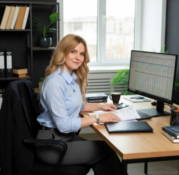 Бухгалтер Д7 ФОП ТОВ професійне ведення обліку та звітності