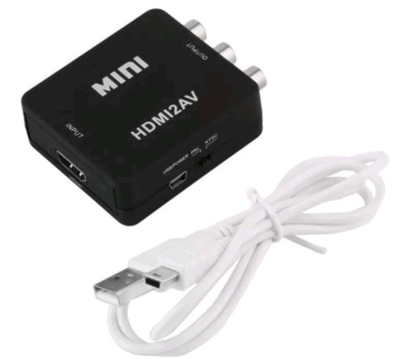 Mini 1080P HDMI Convertor -RCA-AV-CVBS-HDTVC