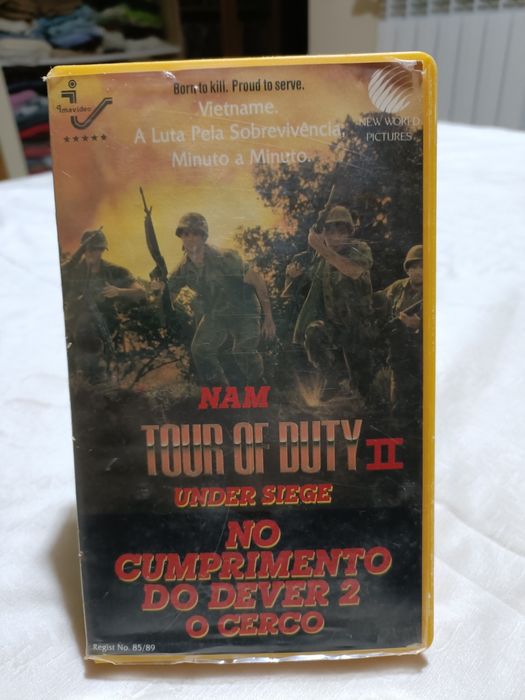 Filmes de guerra em Vhs