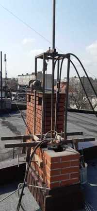 Frezowanie kominów-metodą diamentową,montaż systemów kominowych