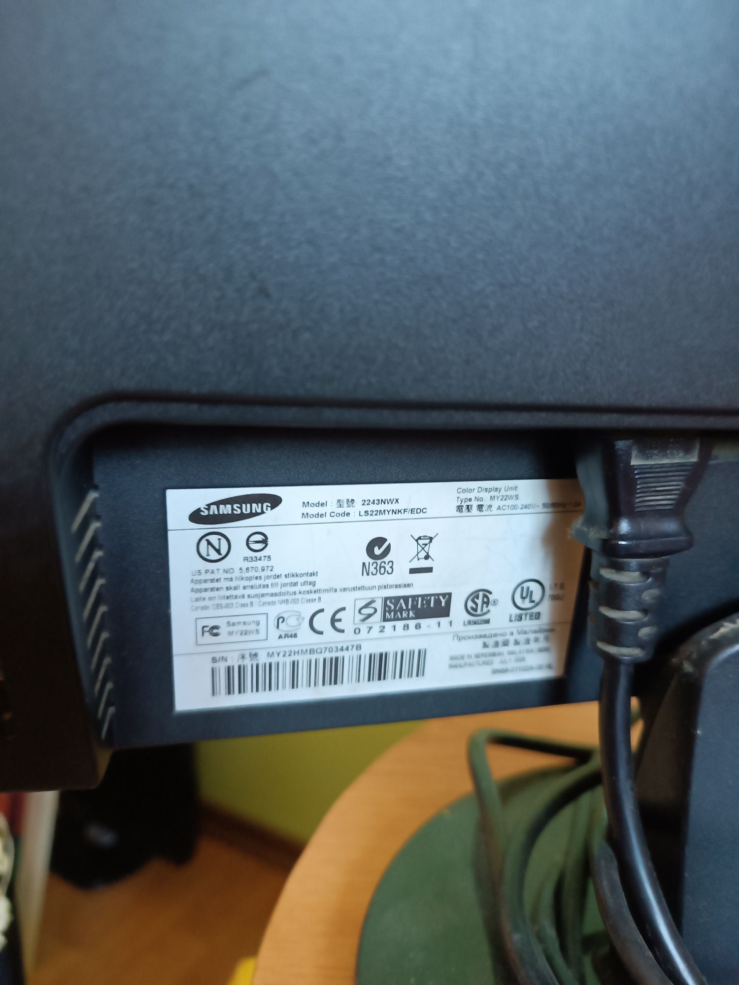 Sprzedam Monitor Samsung