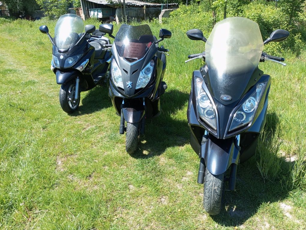 Peugeot Satelis 125, kat B, transport cały kraj