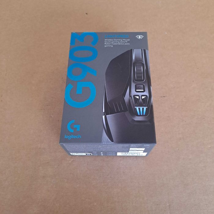 Rato Logitech G903 Lightspeed 16000dpi com acessórios