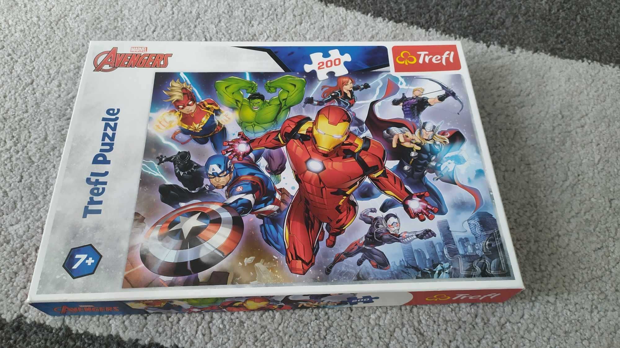 Puzzle Trefl  Marvel Waleczni Avengersi 200 el ~ Kraków