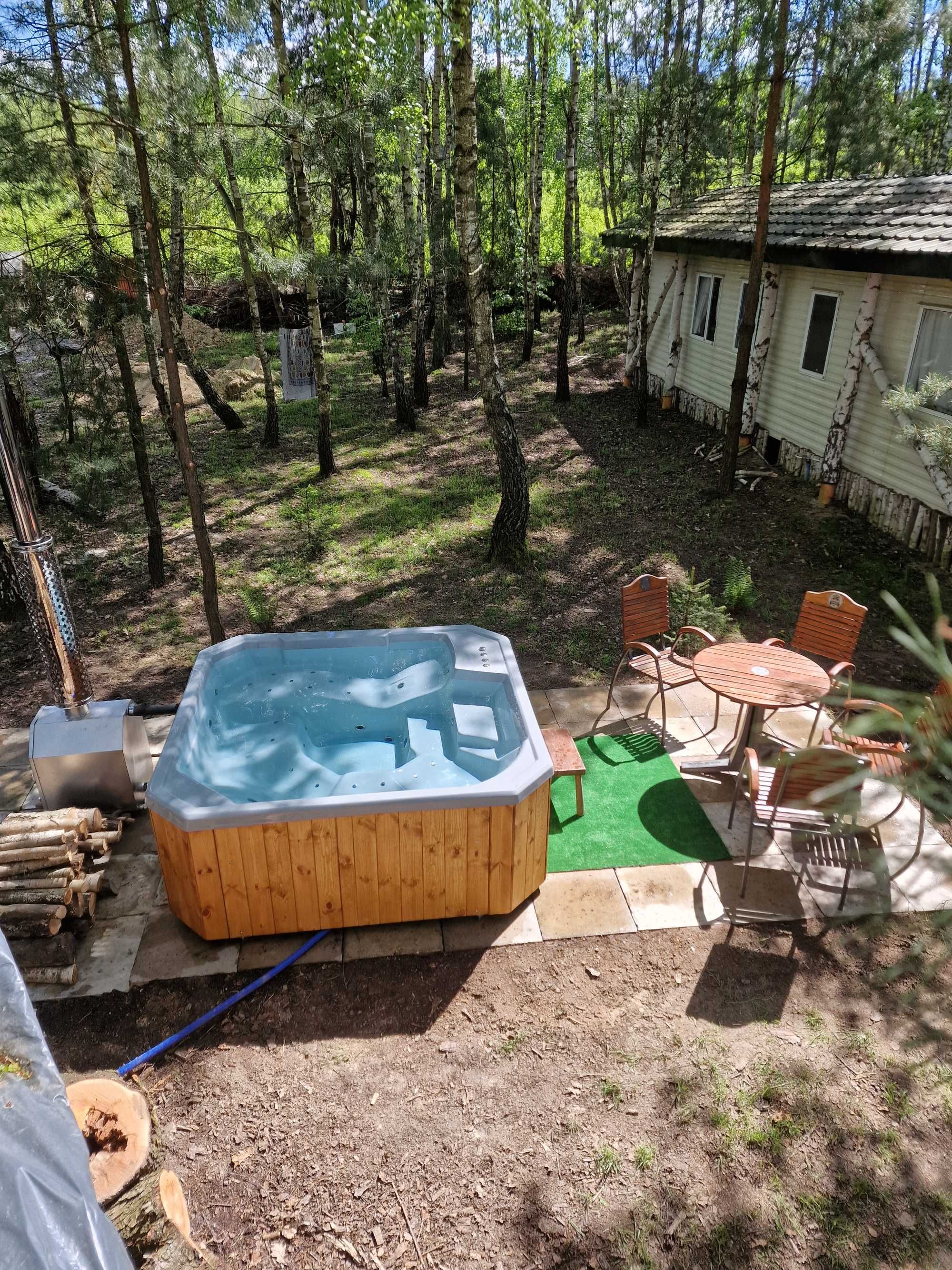 Nowe od producenta jacuzzi ogrodowe basen nie rozporowy komplet SPA