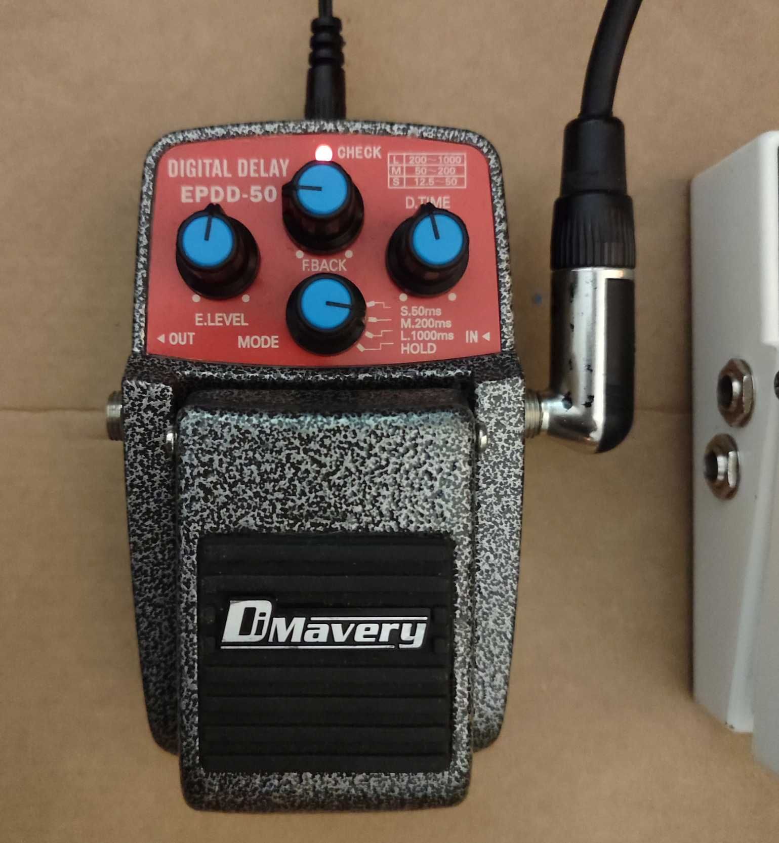 Pedal delay - Ibanez DDL Digital Delay (réplica) • com função hold •