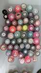 Pudry kolorowe manicure tytanowy