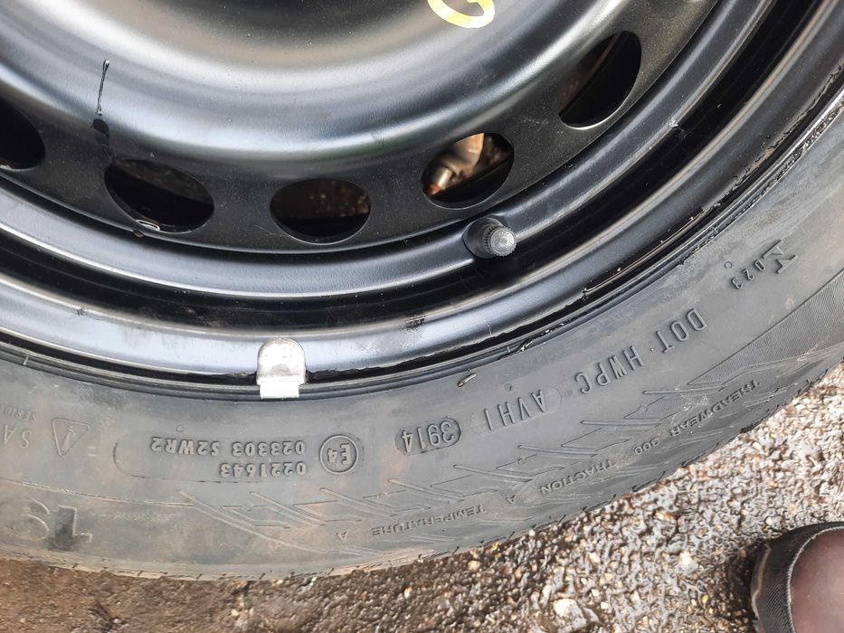 koło zapasowe 15" 5x112 195/65/15 Golf VI octavia leon Audi skoda seat