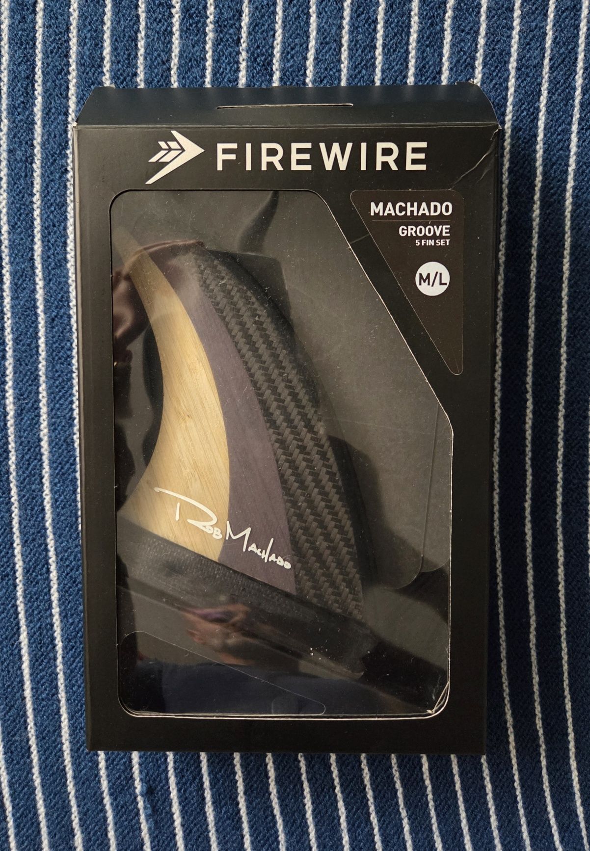 Quilhas Firewire Groove Medium/Large - Single Tab - impecáveis