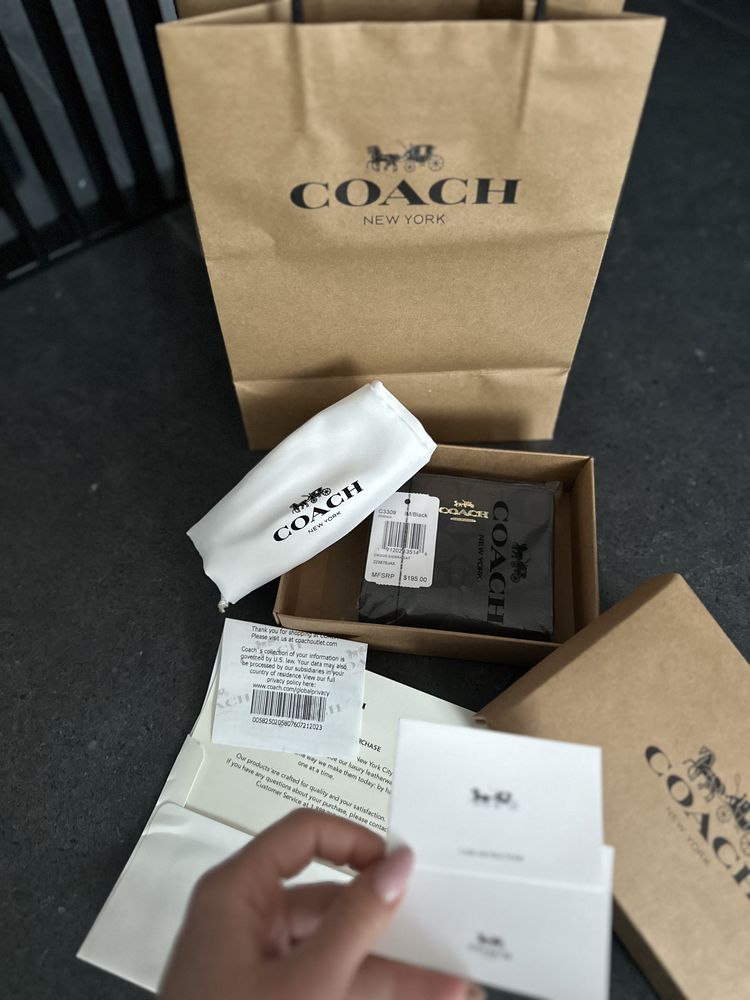 Жіночий гаманець COACH коач женский кошелек