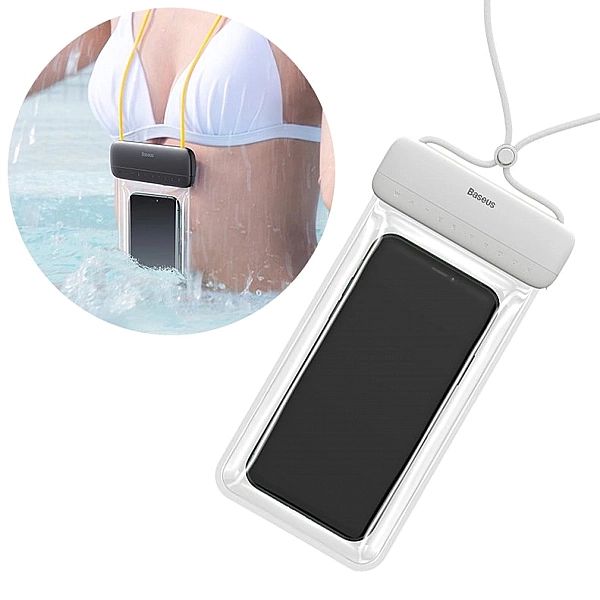 Baseus uniwersalny wodoodporny pokrowiec etui na telefon (max 7,2'') n