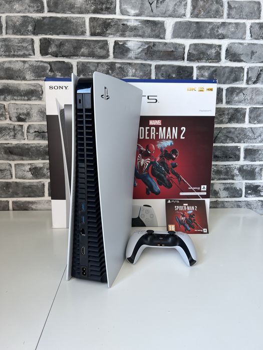 Ps5 с Дисководом , джойстик + 20 игр, есть обмен