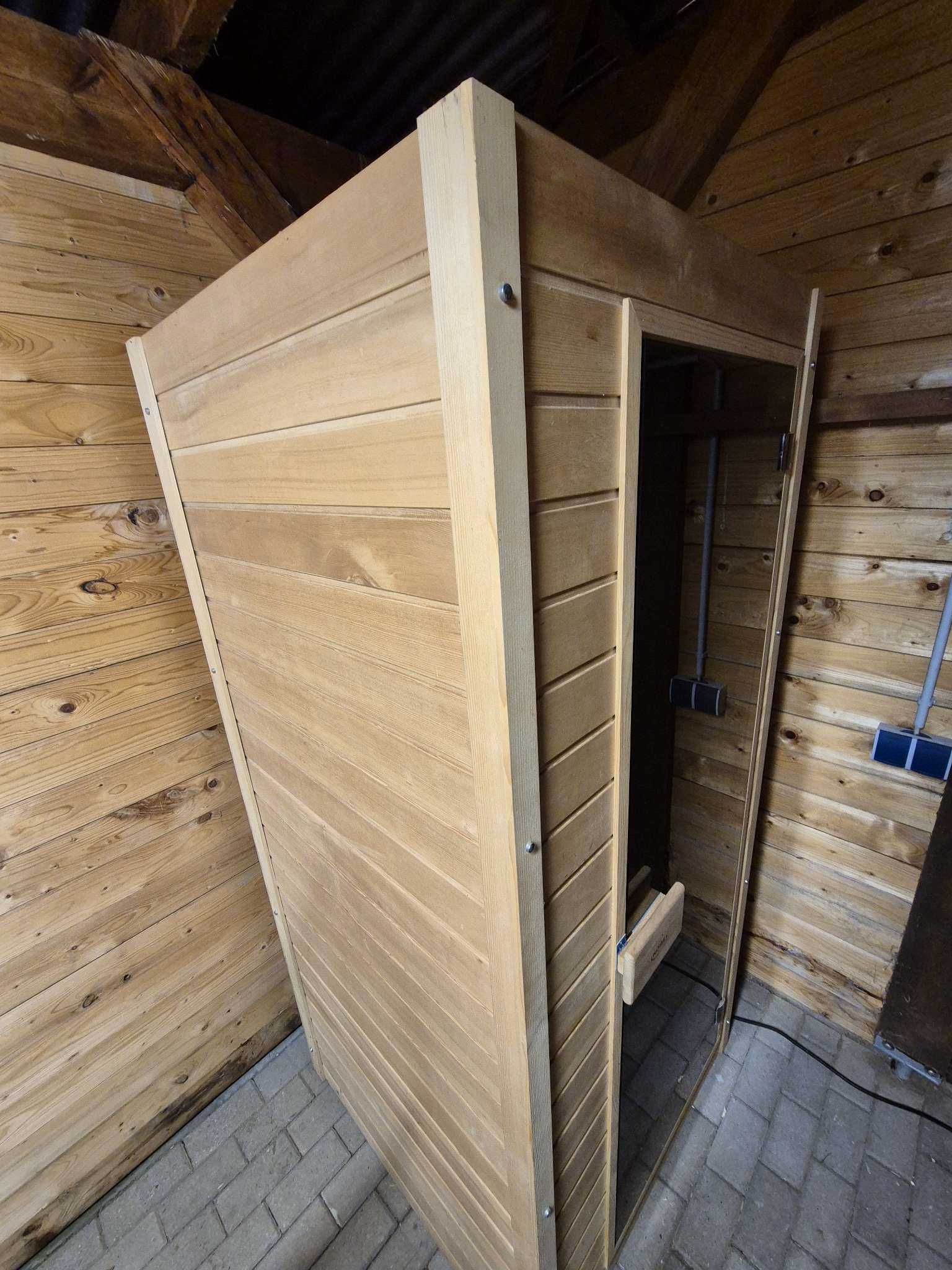 Sauna INFRARED infrarot podczerwień full spectrum swiatło czerwone 2w1