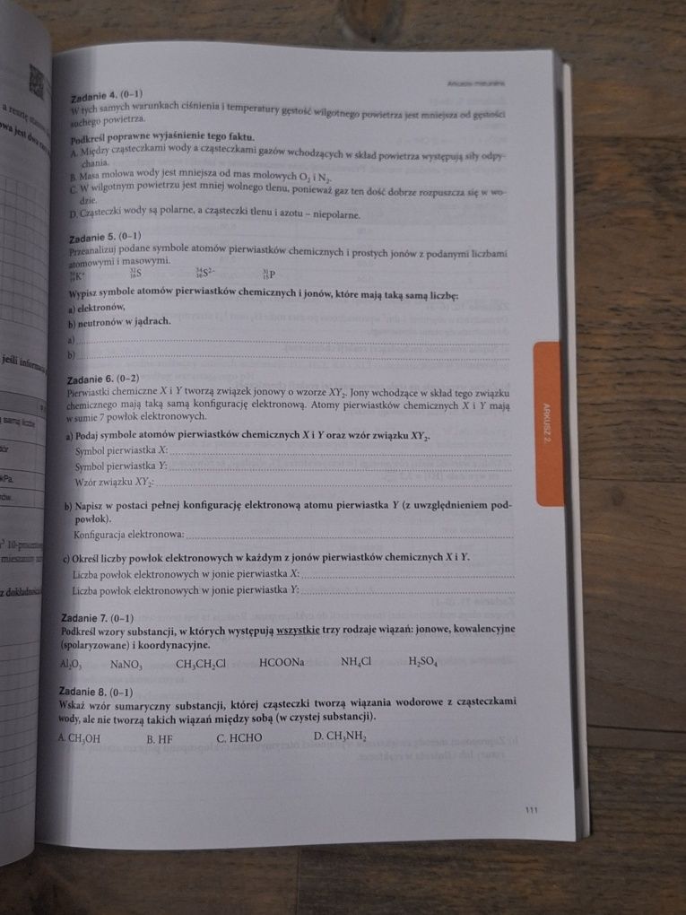 teraz matura 2015 chemia poziom rozszerzony nowa era zadania i arkusze