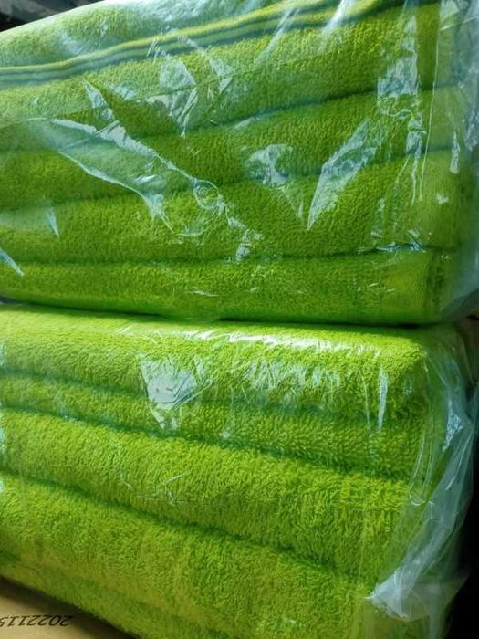 Ręczniki komplet 10 sztuk bawełniane ręcznik limonka certyfikowany