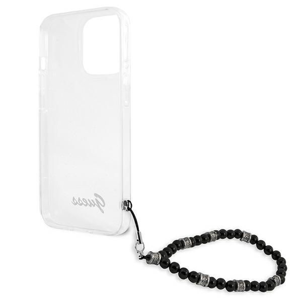 Etui Guess iPhone 13 Pro Max 6,7" Transparent Black Pearl