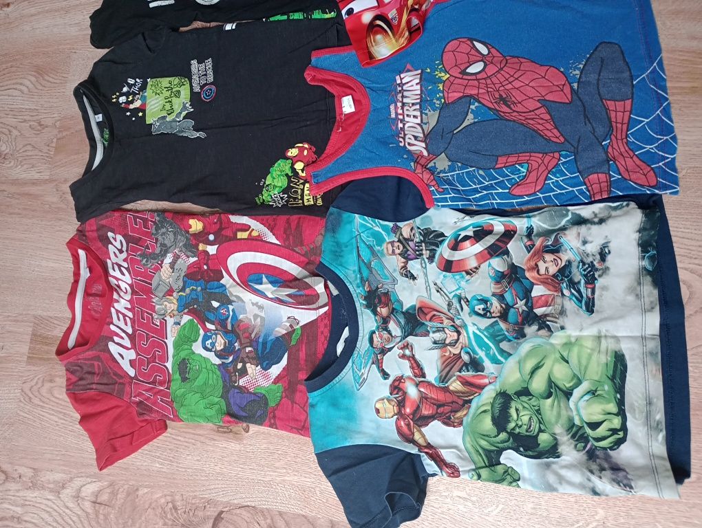 Koszulki dla chłopca Avengers