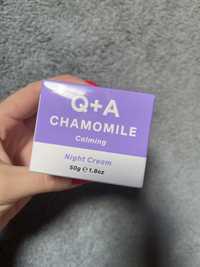 Q+A Chamomile krem na noc z rumiankiem