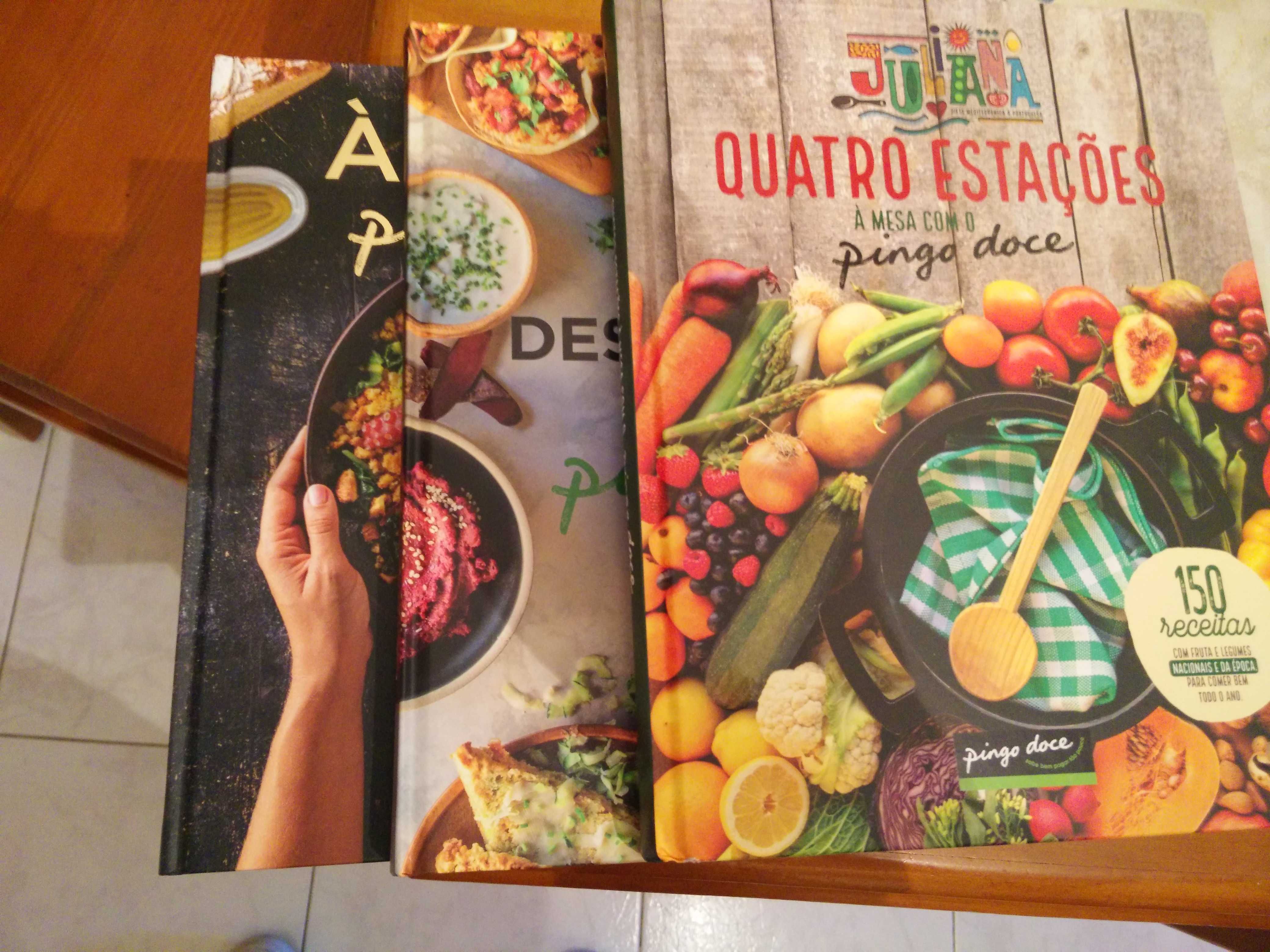 livros de culinária Pingo doce 2º e 3º volume