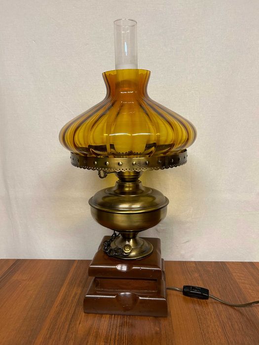 Lampa stołowa lata 70