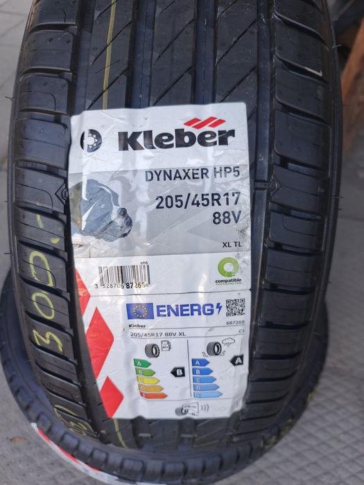 Nowe opony letnie 205/45/17 Kleber 2 sztuki 25r