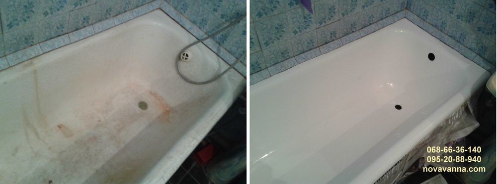 Реставрація ванн КАЛУШ. Відновлення ванн в Калуші. Якісно! Гарантія!