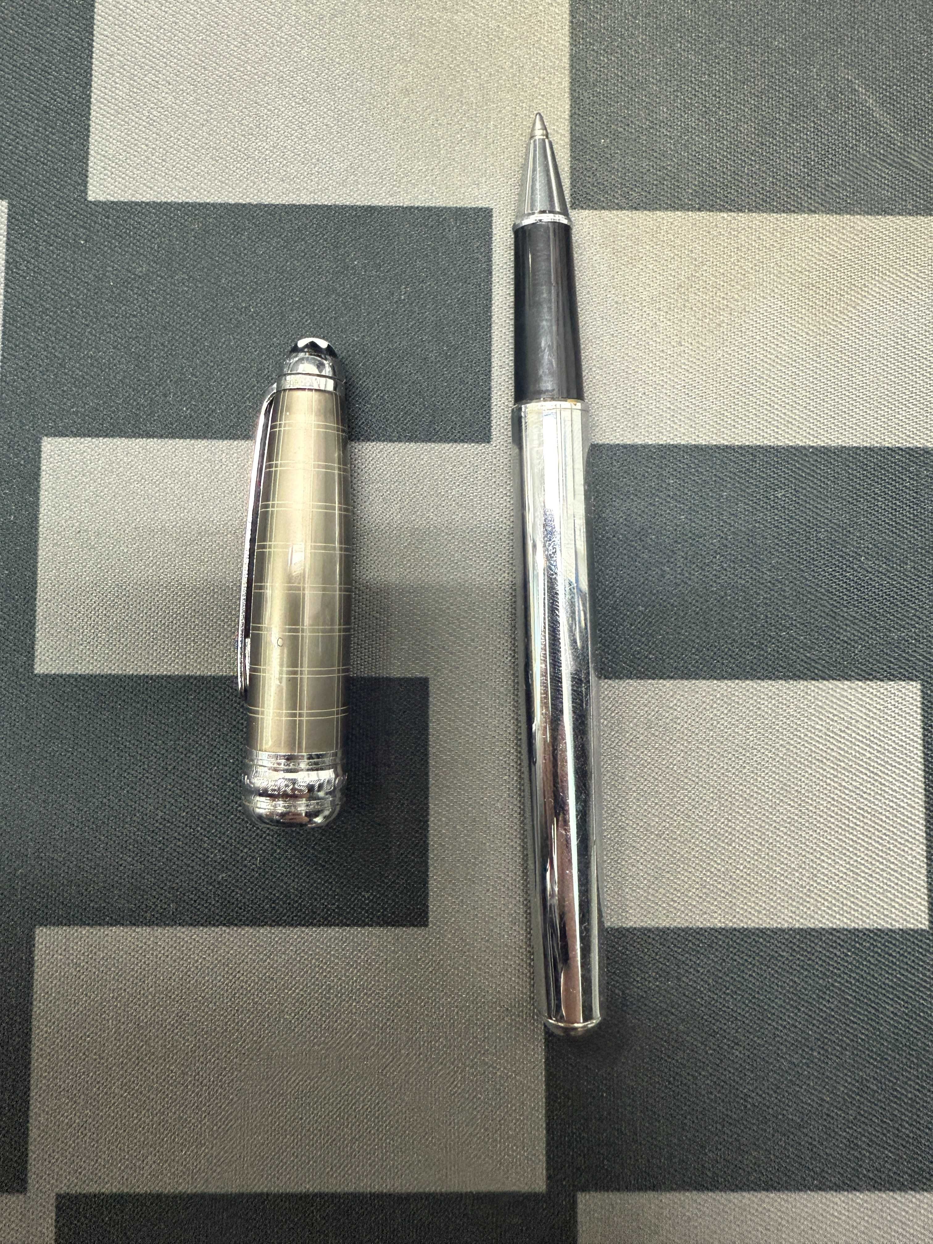 Caneta Montblanc Meisterstuck Prata
