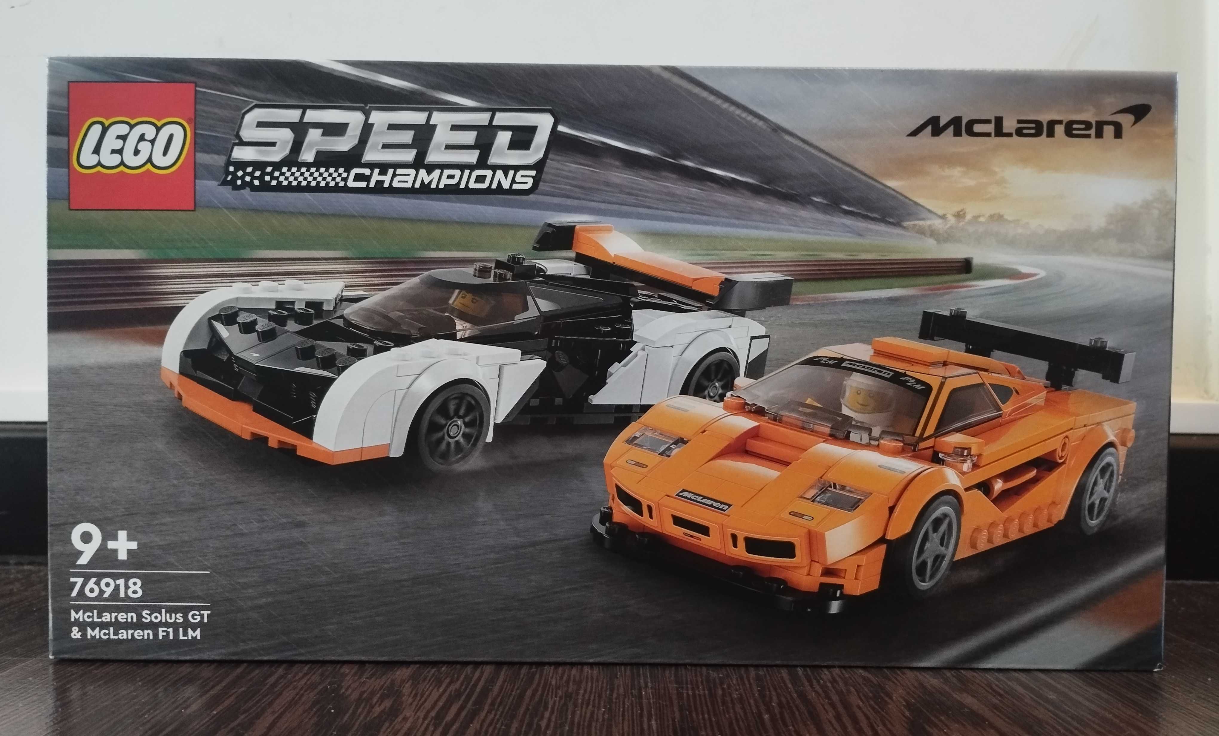 Lego Speed Champions 76918 - McLaren Solus GT & McLaren F1 LM