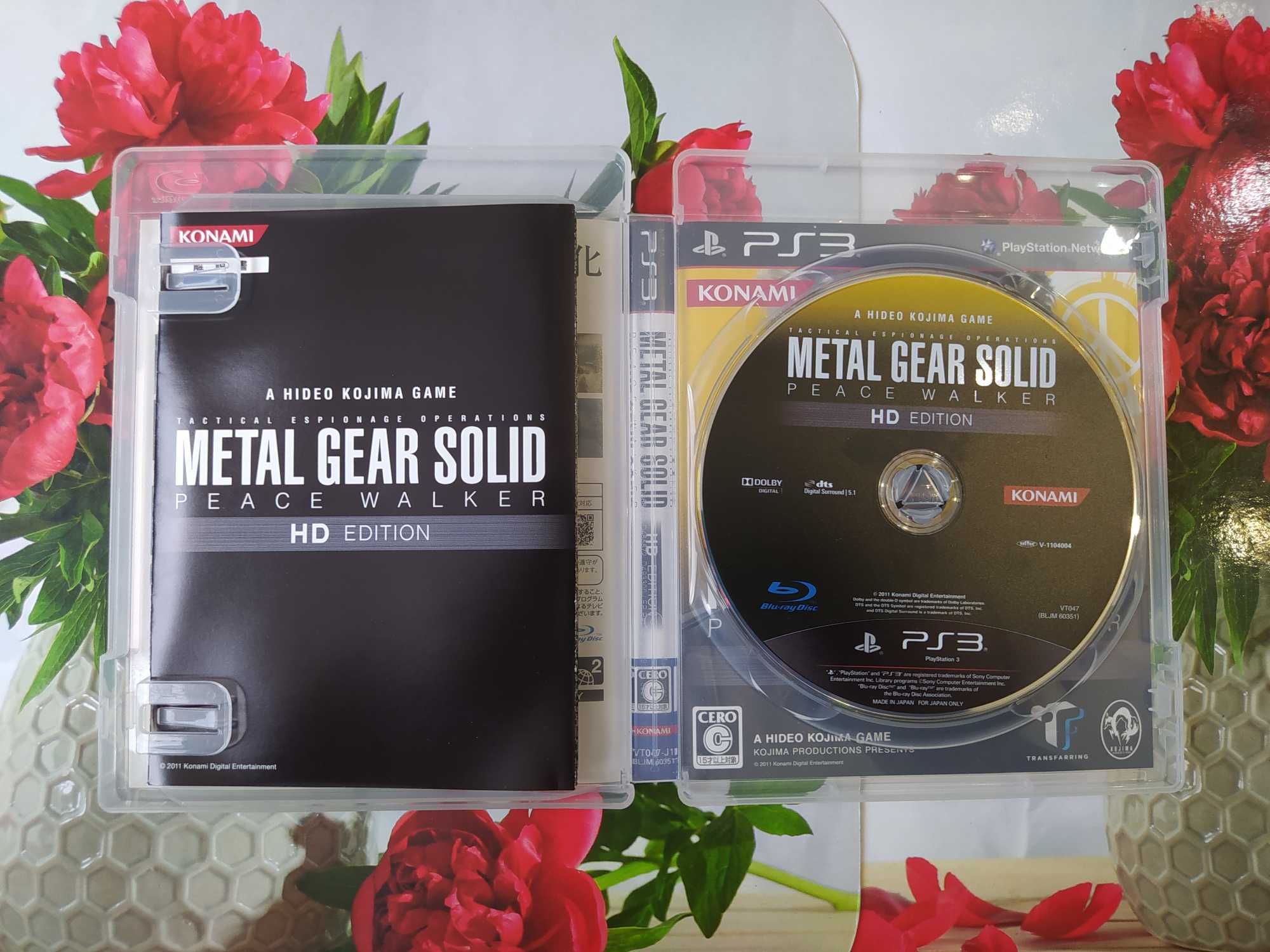 Metal Gear Solid Peace Walker HD Edition ! UNIKAT ! PS3 ! Stan BDB !