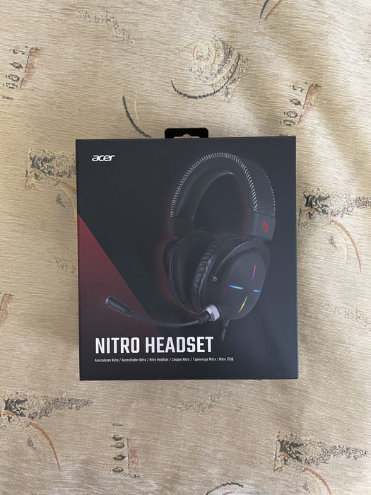 Нові навушники Acer Nitro II NHW200 Black з гарантією від виробника