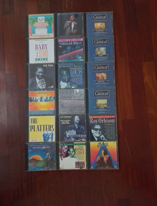 18 CDs originais