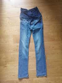 Spodnie ciążowe H&MMAMA jeans-r. 38 + gratis lniane