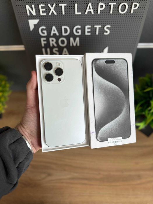 Apple Iphone 15 Pro Max 256 GB White Titanium Neverlock global