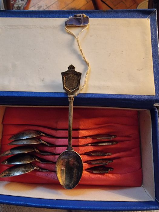 Komplet srebnych łyżeczek pr.800 Rytosztuka